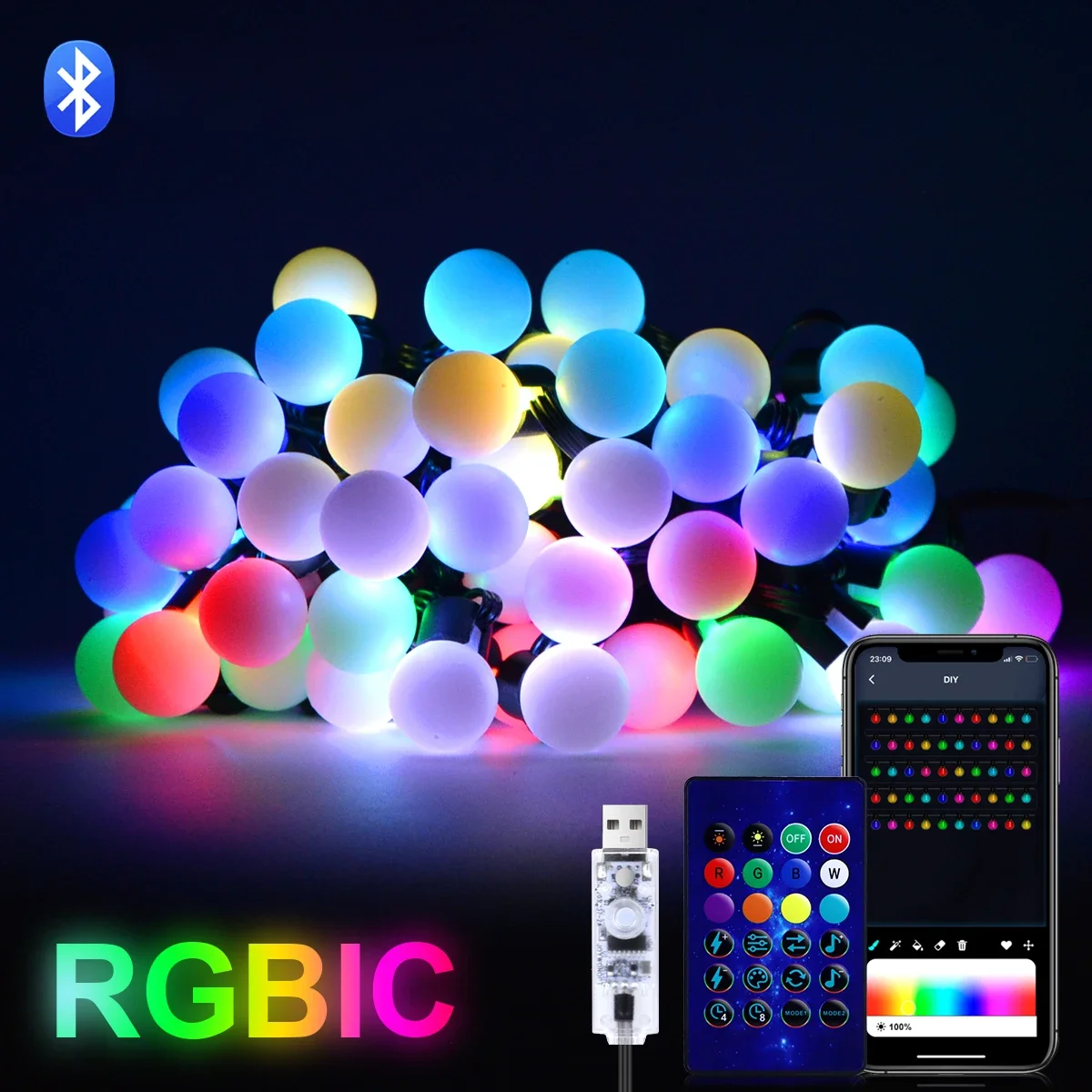 LED  Ʈ Ʈ    ߿ USB RGB   Ʈ, Ƽ   ޸, 10M G40